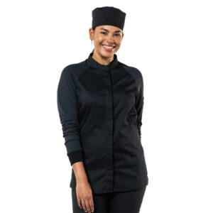 Chaud Devant Sorella UFX Damen Kochjacke schwarz Größe L