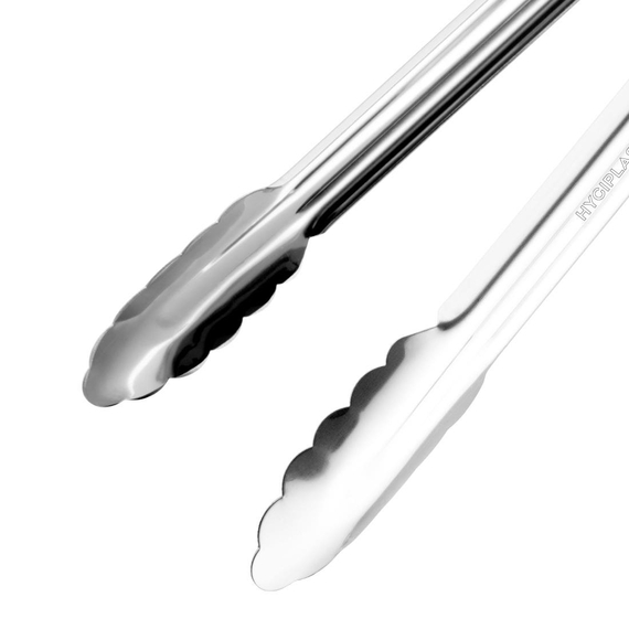 Hygiplas Servierzange mit Farbkodierung schwarz