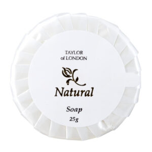 Hotelkomplementär Taylor of London Natural Range Faltseife (100 Stück)