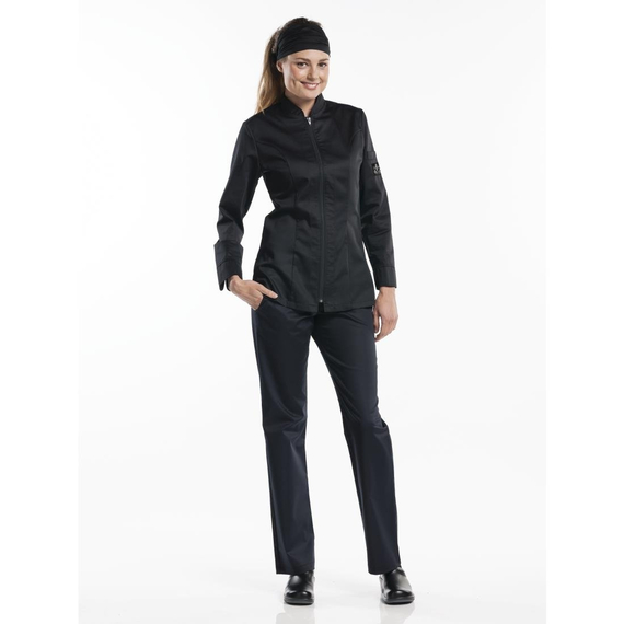 Chaud Devant Monza Damenkochjacke schwarz - XL