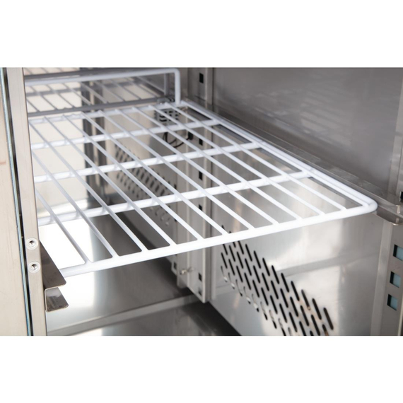 Polar Serie U 4-türiger GN-Kühltisch 420L