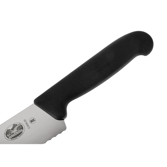 Victorinox Fibrox Officemesser Wellenschliff 22cm