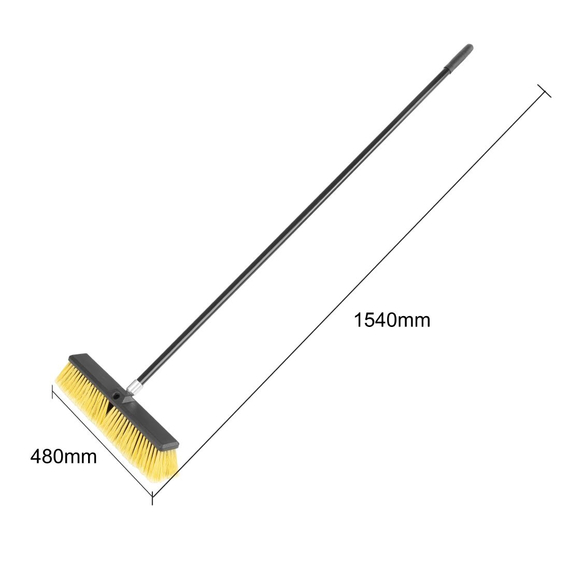 Jantex Hochleistungsbesen & Stiel Set 18"