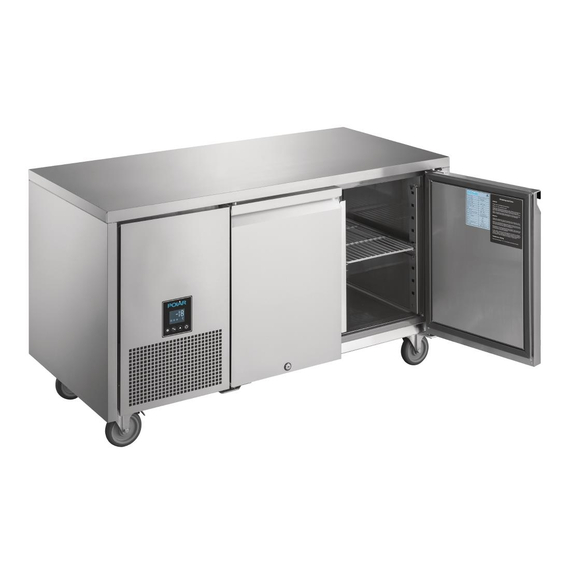 Polar U-Serie Premium zweitürige Gefriertheke 267L