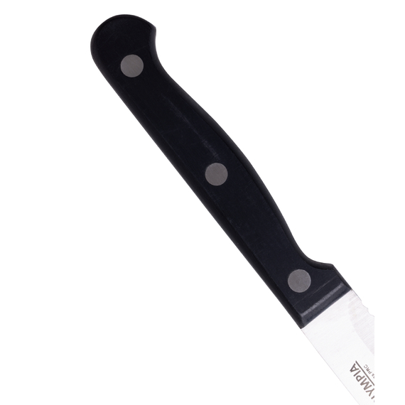 Olympia Gerundete Steakmesser Schwarz (12 Stück)
