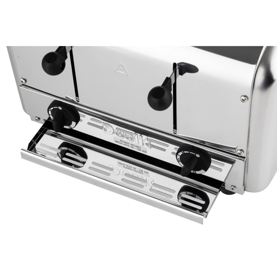 Dualit Cateringtoaster 49900 Edelstahl 4 Schlitze