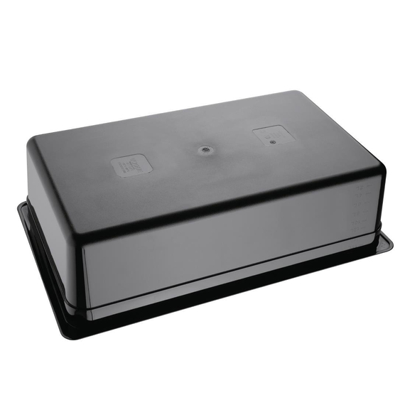 Vogue GN-Behälter GN1/1 schwarz 150mm