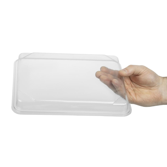 Faerch Deckel für recycelbare Bento-Boxen 263 x 201 mm (90 Stück)