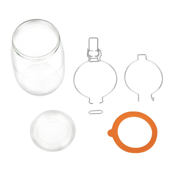 Vogue Clip-Top Vorratsglas 1000ml