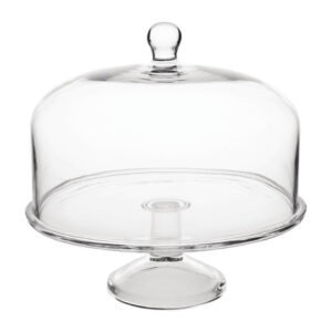 Olympia Tortenständer Kuppel aus Glas