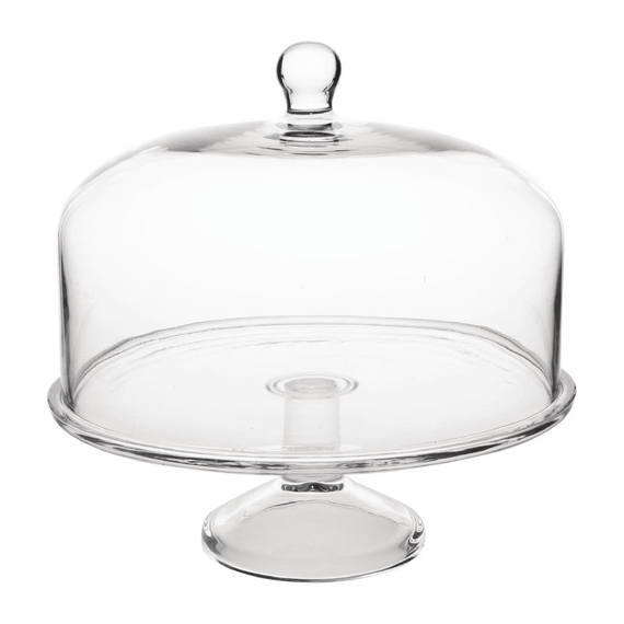Olympia Tortenständer Kuppel aus Glas