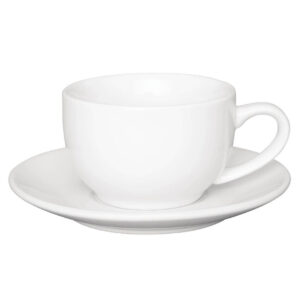 Olympia Cafe Untertassen weiß 15,8cm (12 Stück)