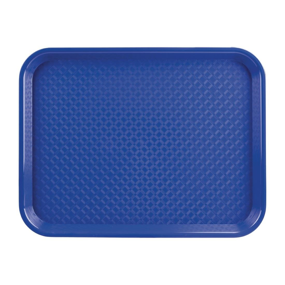 Olympia Kristallon Fast-Food-Tablett blau 41,5 x 30,5cm