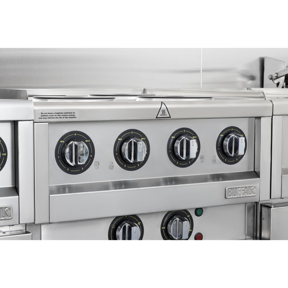 Buffalo 600 Series 4-Platten-Elektroherd