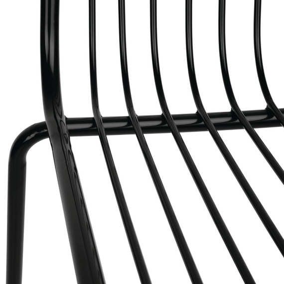 Bolero Stahldraht Esszimmerstühle (4 Stück)