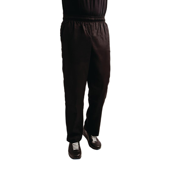 Whites Unisex Kochhose Easyfit Teflonbeschichtet schwarz XL