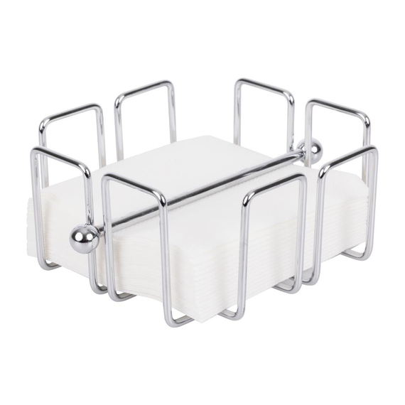 Olympia Cocktail-Serviettenhalter mit Gewicht 14 x 14cm