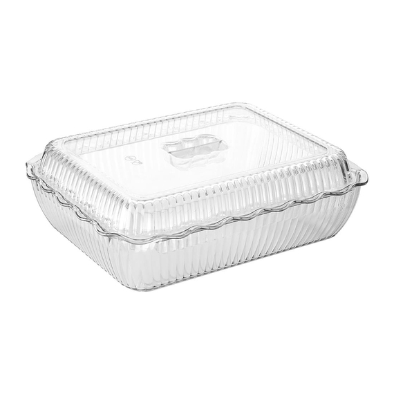 Olympia Kristallon Großer Salatbehälter - Klar