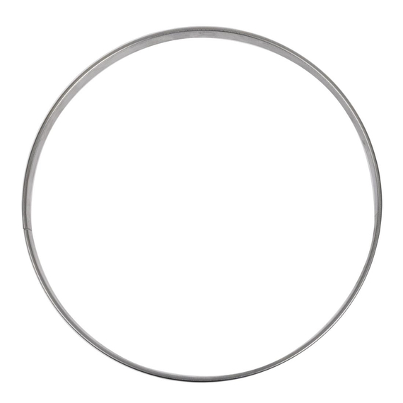Matfer Bourgeat Flacher Tortenring Edelstahl 28cm