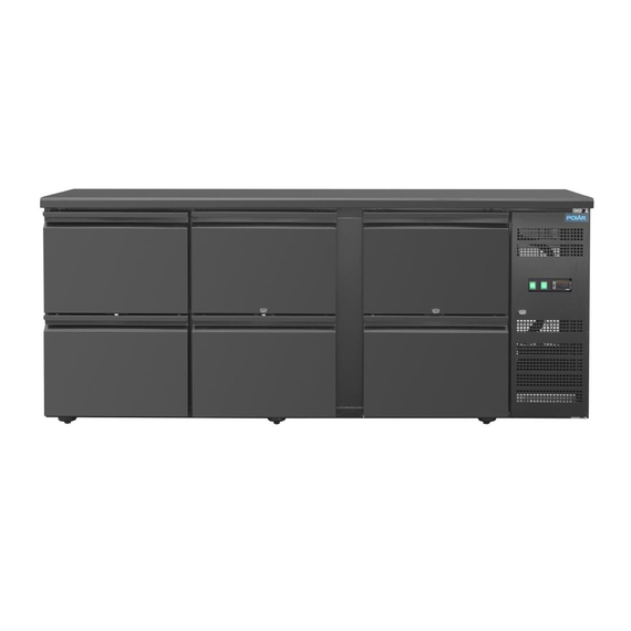 Polar Serie U Barkühlschrank 6 Schubladen