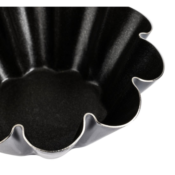 Matfer Bourgeat Antihaft Mini Brioche Backformen 7,5cm (12 Stück)