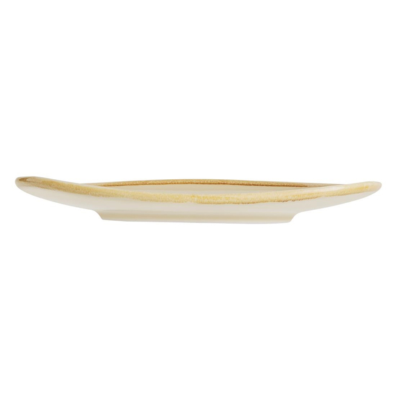 Olympia Kiln dreieckige Teller Sandstein 16,5cm (6 Stück)