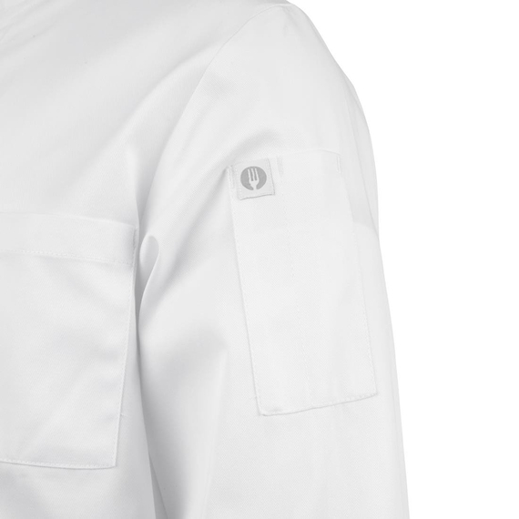 Chef Works Unisex Le Mans Chefs Jacke Weiß M