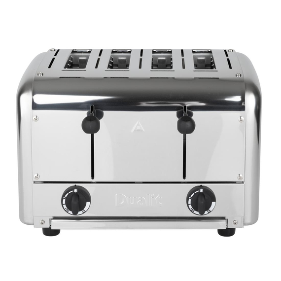 Dualit Cateringtoaster 49900 Edelstahl 4 Schlitze