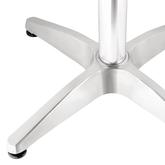 Bolero quadratischer Tisch Eschenholz 1 Bein 70cm