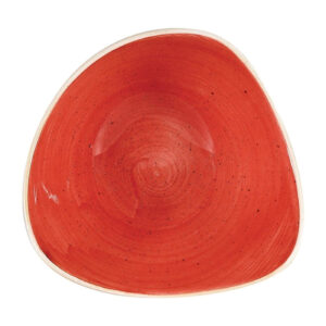 Churchill Stonecast Dreieckige Schalen, Beerenrot, 185 mm, (12 Stück)