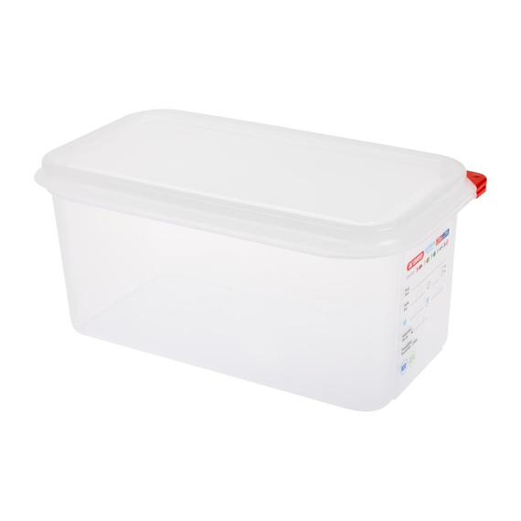 Araven Polypropylen 1/3 Gastronorm-Nahrungsbehälter 6Ltr (4 Stück)