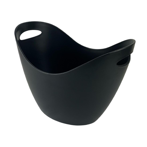 Beaumont Kunststoff Weinkühler Schwarz 8Ltr