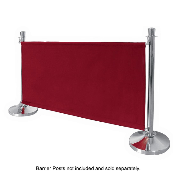 Bolero Abschirmwand rot