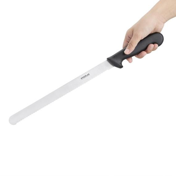Hygiplas Zackenschneider Schwarz 30cm