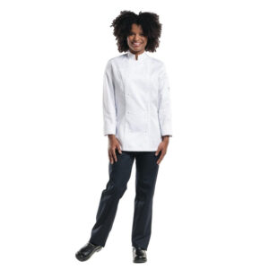 Chaud Devant Damen Kochhose Lady Skinny Black Stretch M