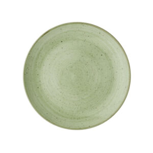 Churchill Stonecast Salbeigrüne Coupe Teller 228mm (12 Stück)