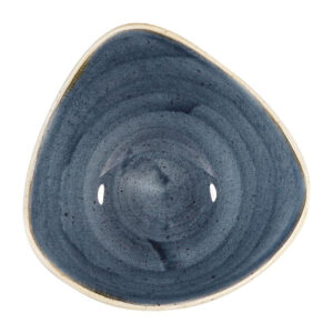 Churchill Stonecast Dreieckige Schalen, Blaubeere, 235 mm (12 Stück)