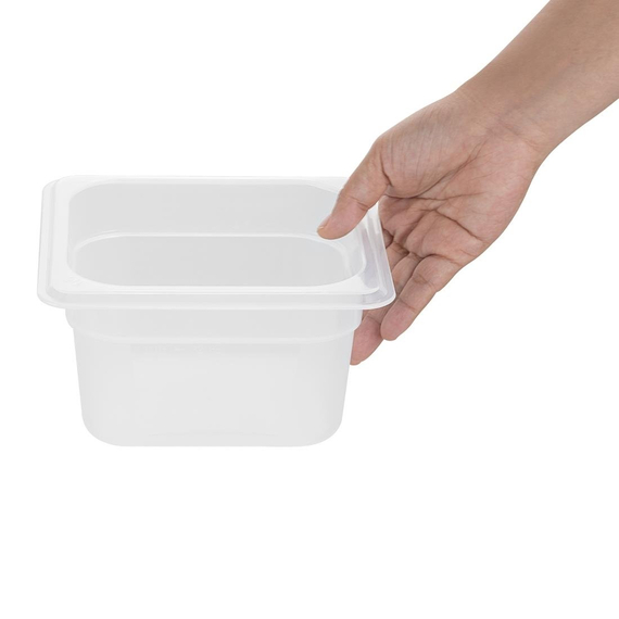 Nisbets Essentials Polypropylen 1/6 Gastronorm Behälter 100mm