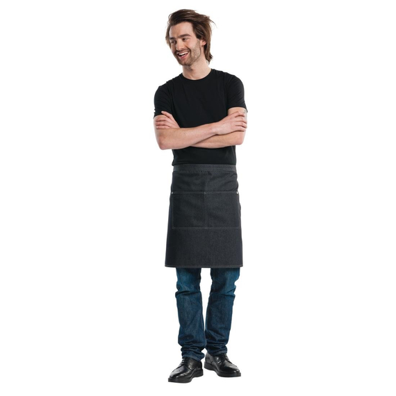 Chaud Devant Vorbinder schwarzer Denim