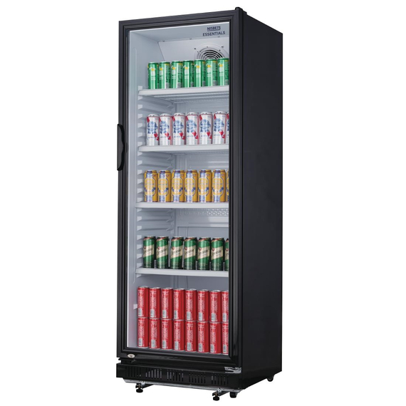 Nisbets Essentials Standkühler Schwarz - 346Ltr