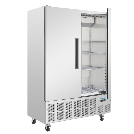 Polar Serie G Slimline Kühlschrank Edelstahl 960L