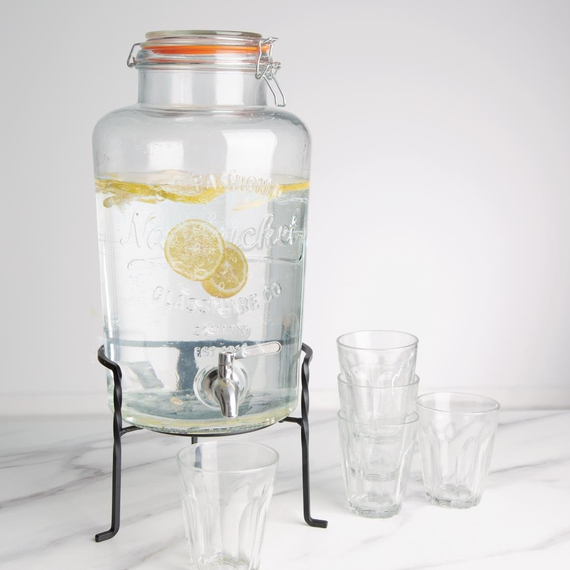 Olympia Getränkespender mit Drahtgestell 8,5L