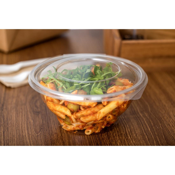 Faerch Contour recycelbare Deli-Schalen mit Deckel 1000 ml (200 Stück)