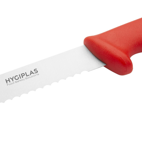 Hygiplas Allesschneider Gezackt Rot 30cm