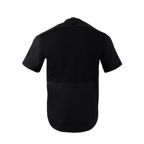 Southside Harlem Kurzarm-Kochjacke, Schwarz, Größe L