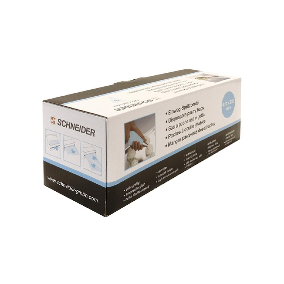 Schneider Einwegspritzbeutel blau 47cm (100 Stück)