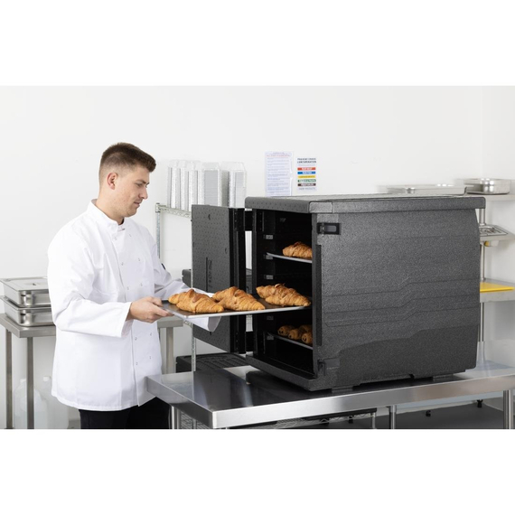 Vogue Isolierte EPP Lebensmitteltransportbox 126Ltr Patisserie Tablett Größe