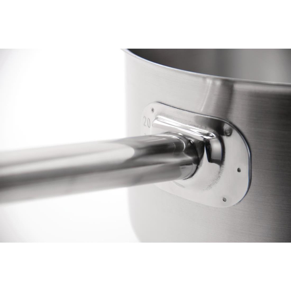 Vogue Edelstahl Kochtopf 5Ltr mit Deckel