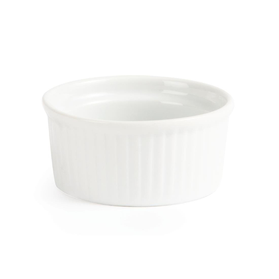 Olympia Whiteware Auflaufförmchen 8cm (12 Stück)