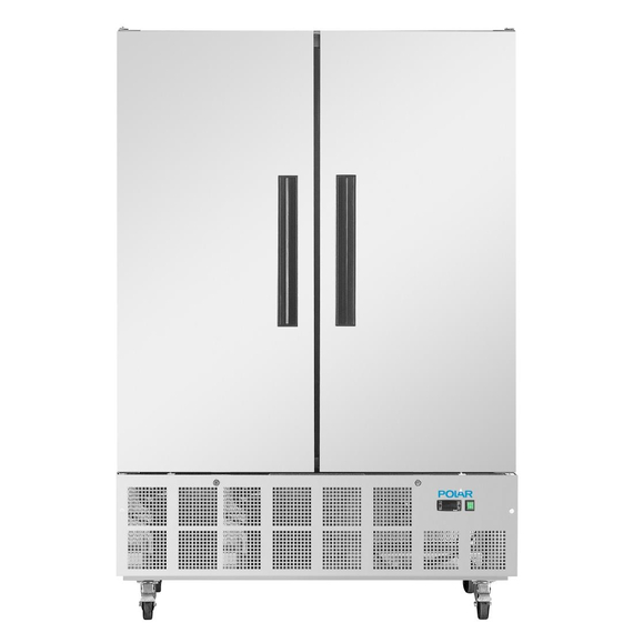 Polar Serie G Slimline Kühlschrank Edelstahl 960L